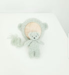 |RTS| Light Sage Brushed Alpaca Knit Bear Set