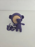 |RTS| Dusty Purple Knit Bear Set