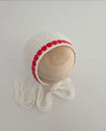 |RTS| Tiny Red Hearts Bonnets