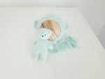 ~PreOrder~ MINT Luxe Angora Knit Bear Bonnet + Bear Lovie Set