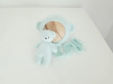 ~PreOrder~ MINT Luxe Angora Knit Bear Bonnet + Bear Lovie Set