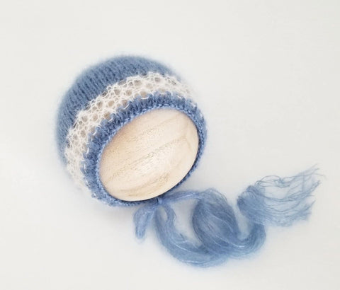 |RTS| Blue Lacework Bonnet