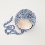 |RTS| Blue Jeans Lacework Bonnet