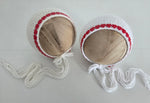 |RTS| Tiny Red Hearts Bonnets