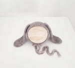 |RTS| Beige *sitter* Bunny Bonnet