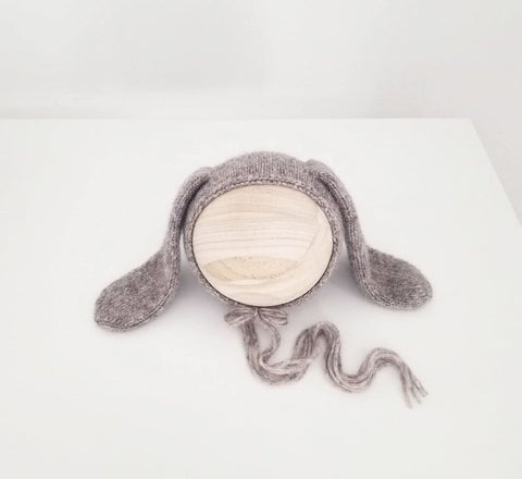 |RTS| Beige *sitter* Bunny Bonnet
