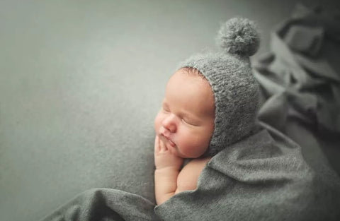~PreOrder~ Knit Pompom Pixie Bonnet