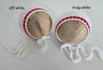 |RTS| Tiny Red Hearts Bonnets