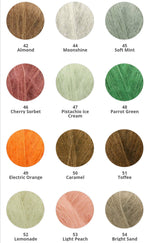 |preorder| mohair/silk Knit Bear Bonnet/Bear Lovie/Wrap