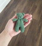 |RTS| Green Knit Bitty Bear