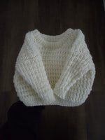 *SITTER* {Morgan} Hand Knit Sweater