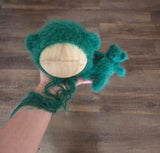 Holly Fuzzy Knit Bear Set